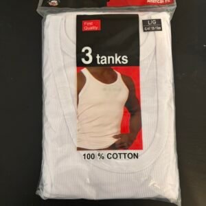 100% Cotton Tank Tops
